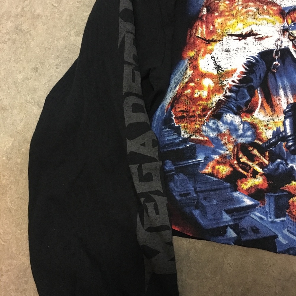 Megadeth cropped long sleeve tee - Picture 7 of 7